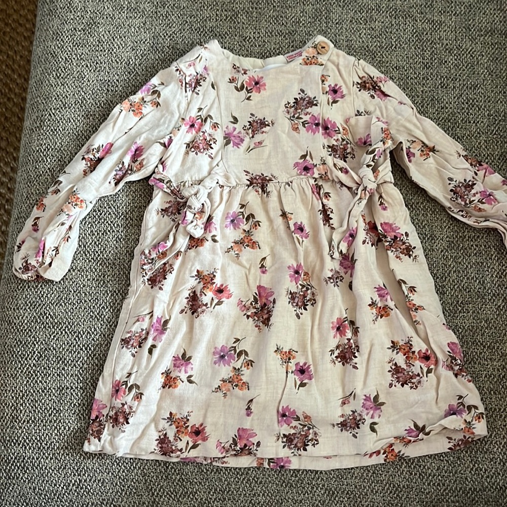 Zara Baby floral dress 3/4 years